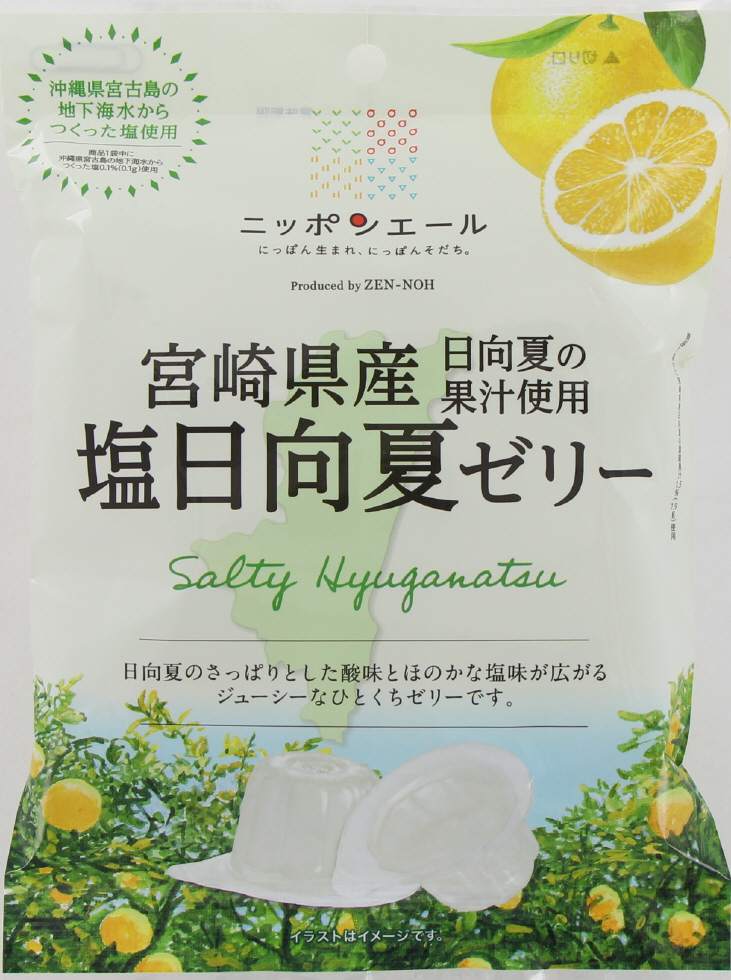 宮崎県産塩日向夏ゼリー
